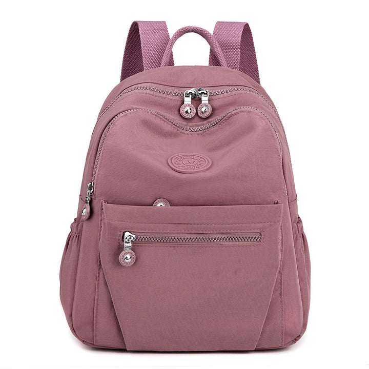 Lightweight nylon backpack with large capacity