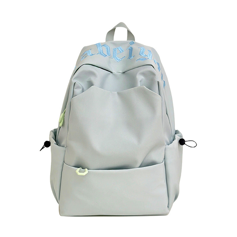 Large backpack, 20–35 L, nylon, solid color