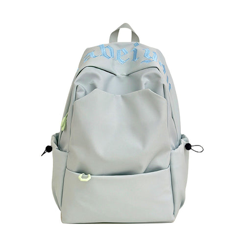 Large backpack, 20–35 L, nylon, solid color