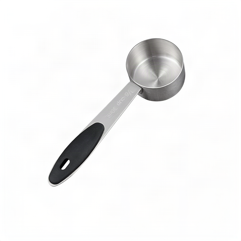 Stainless steel measuring spoon and cup set, 6-piece