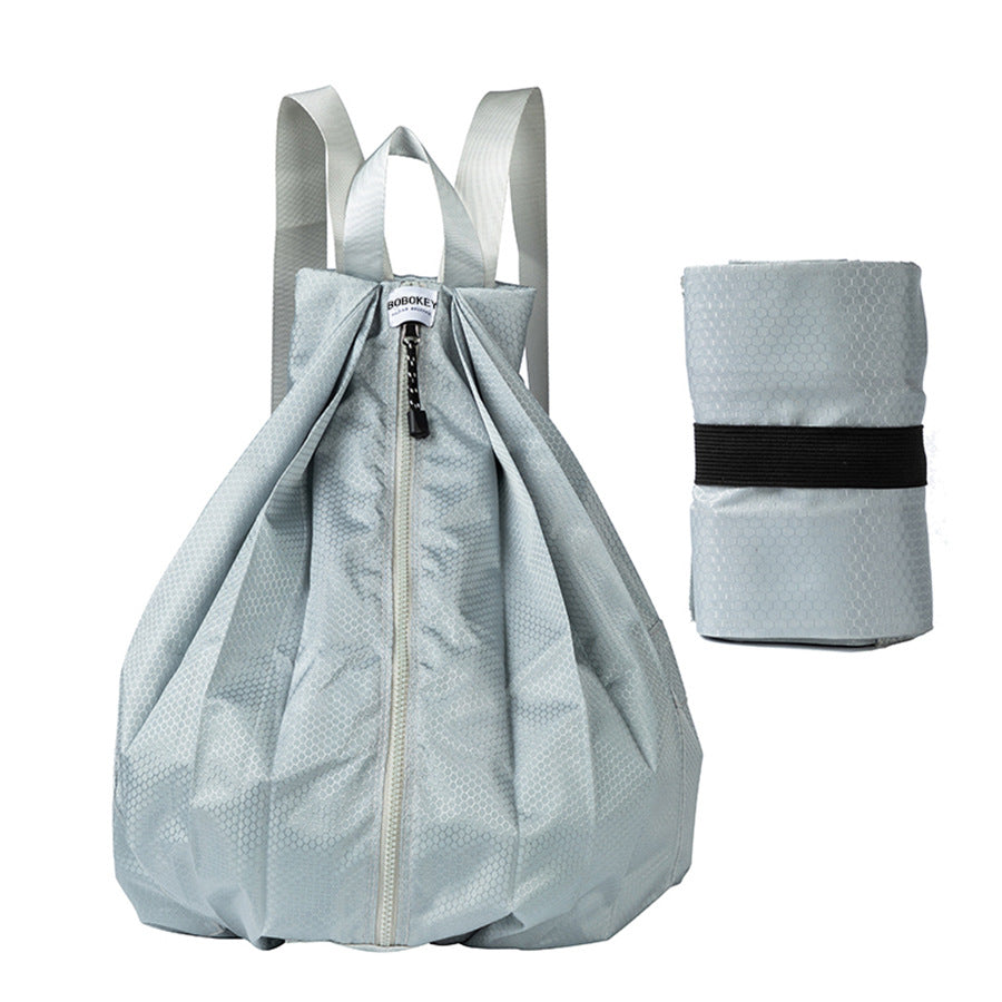 Waterproof Nylon Backpack, 20–35 L, geometric