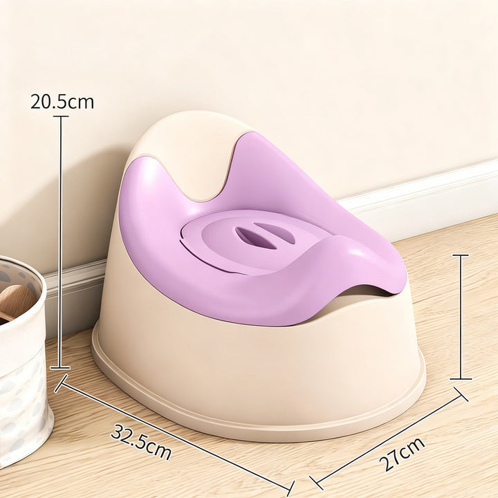 Child potty made of plastic