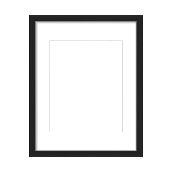 Wood picture frame, rectangular