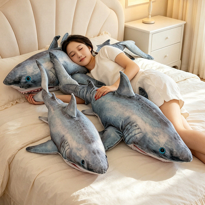 Plush Shark, Soft Toy and Hand Puppet