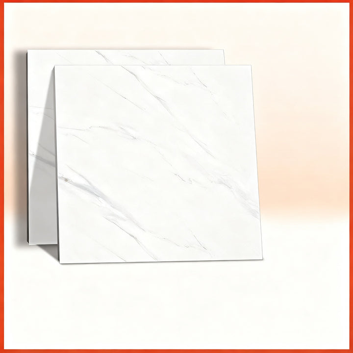 Self-adhesive PVC flooring with tile appearance