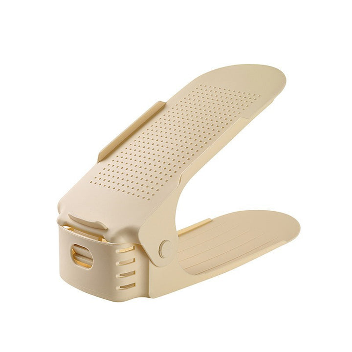 Foldable shoe rack made of plastic