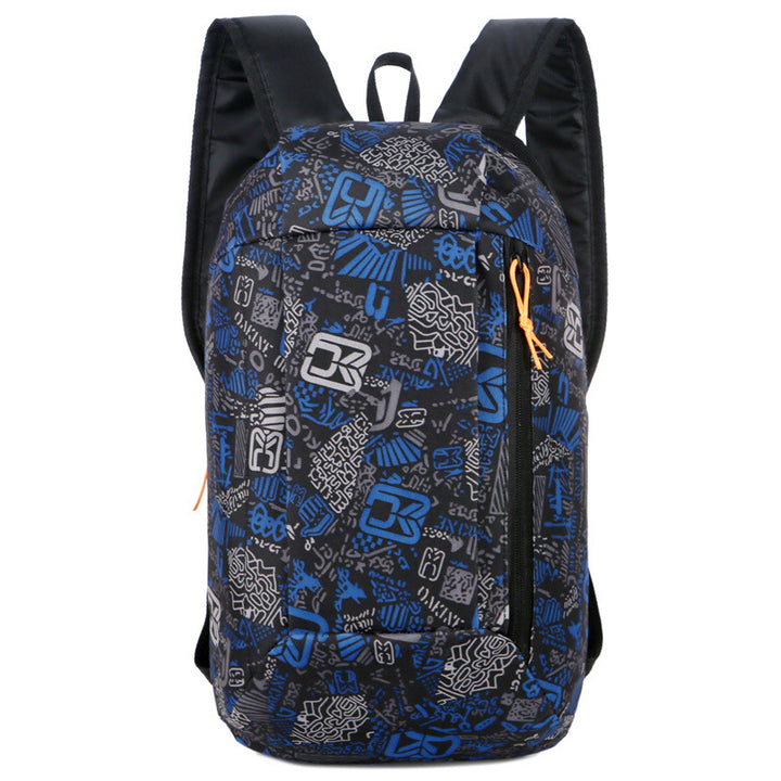 Breathable backpack, 8-inch compartment, solid color