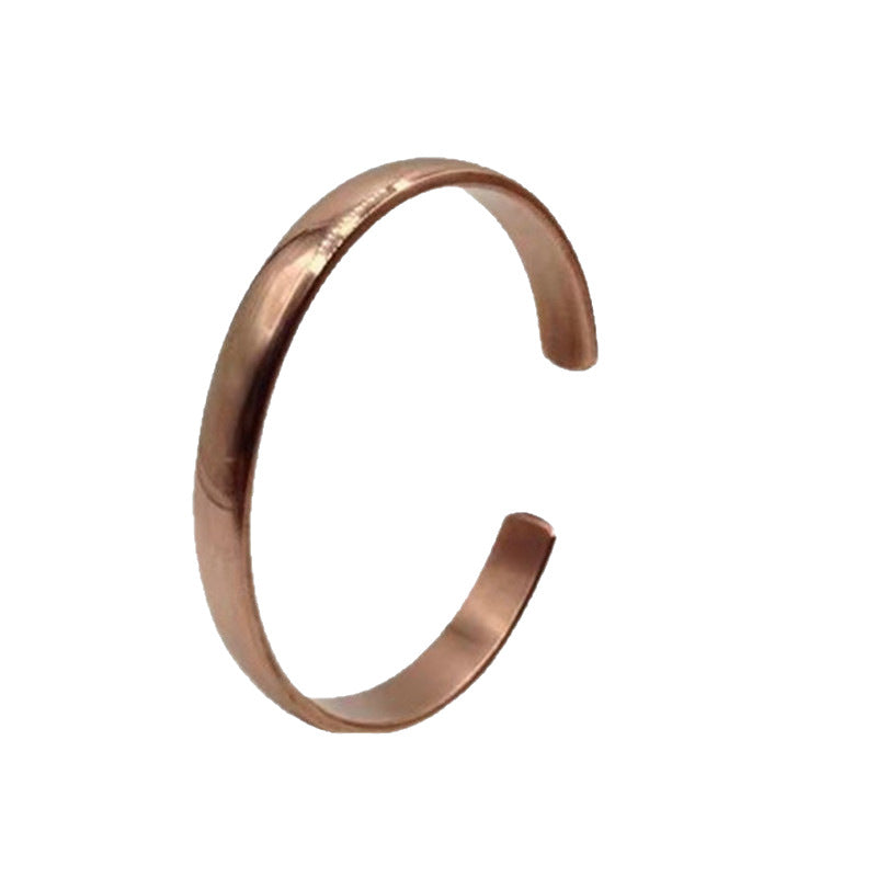 Bracelet made of stainless steel, open, smooth surface