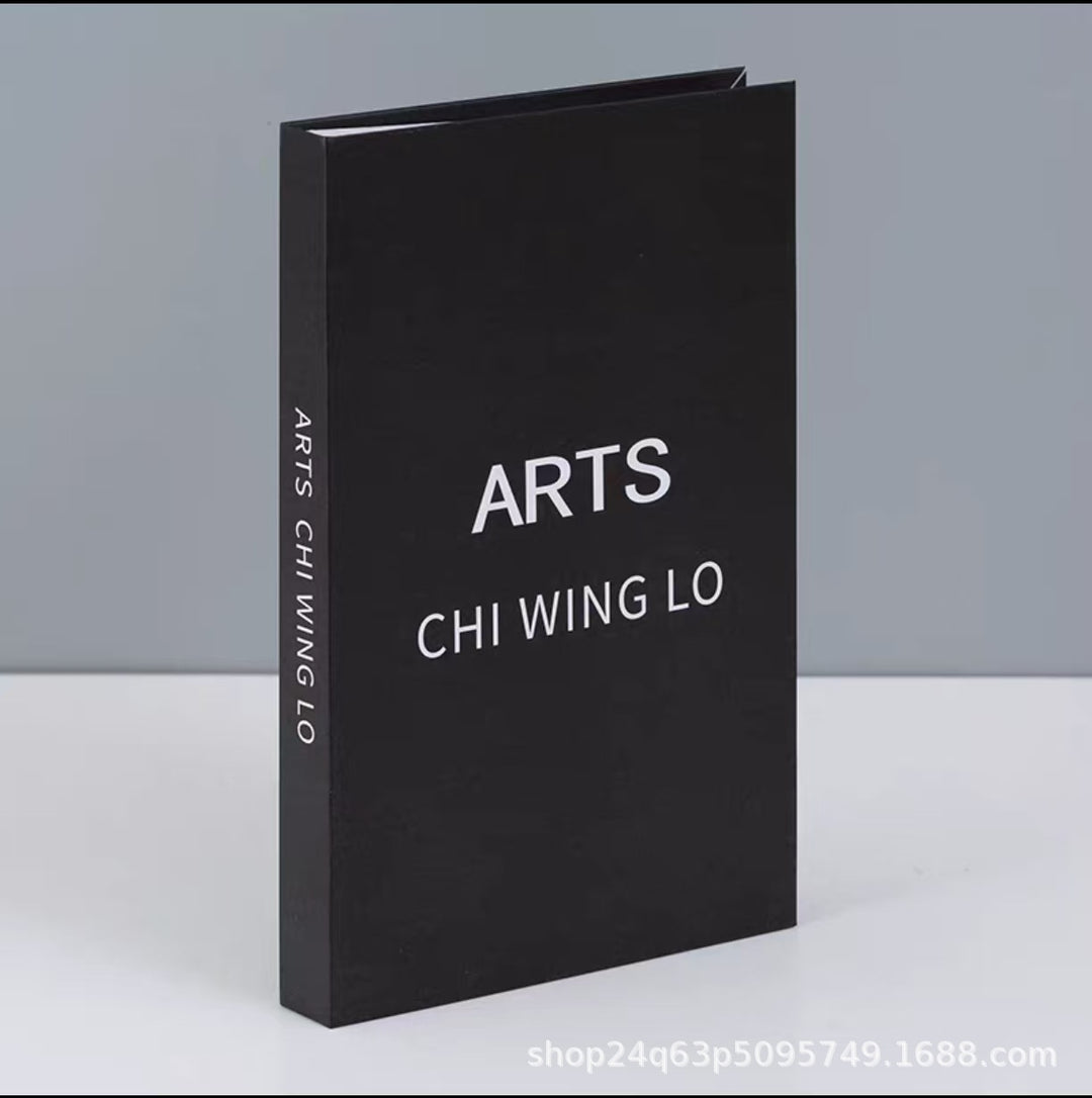 Decorative art book, Nordic-minimalist