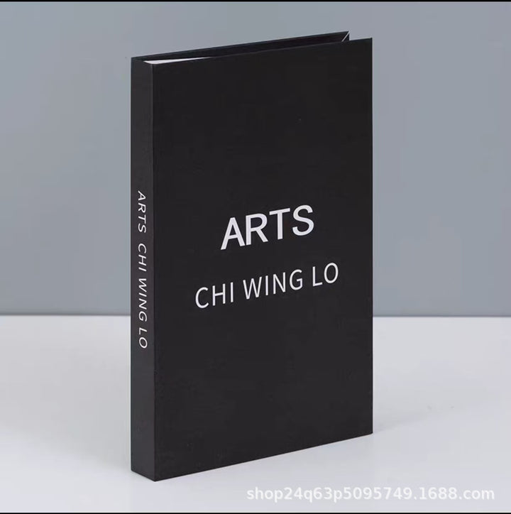 Decorative art book, Nordic-minimalist