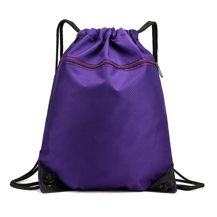 Waterproof backpack with drawstring, Oxford fabric