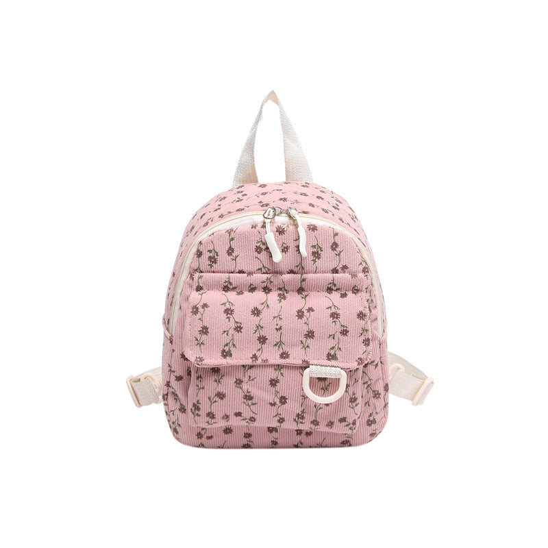 Cord backpack, timeless and durable