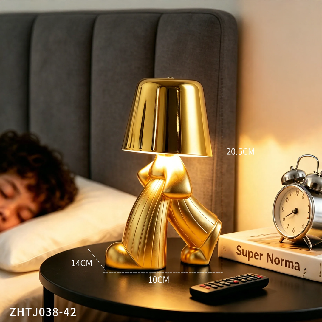 Running Figure Night Light, modern