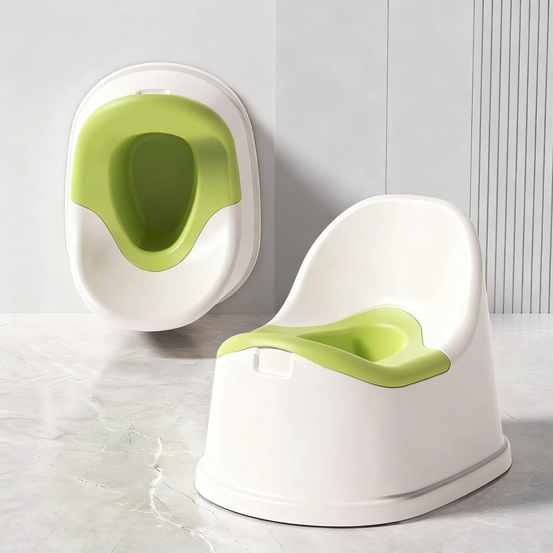 Child potty made of plastic