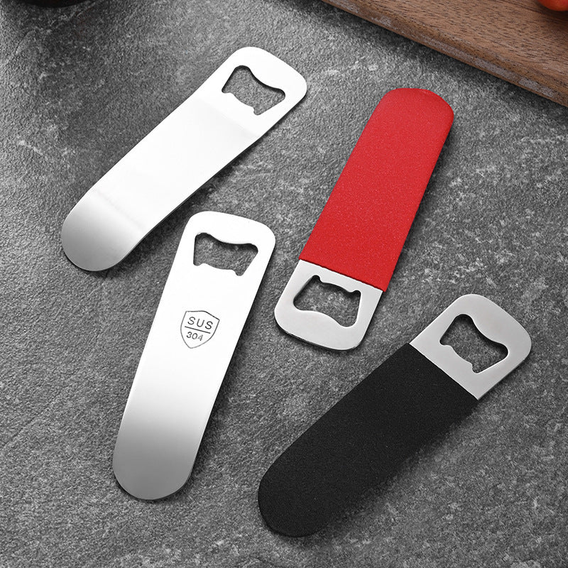 Stainless steel bottle opener, 13 cm