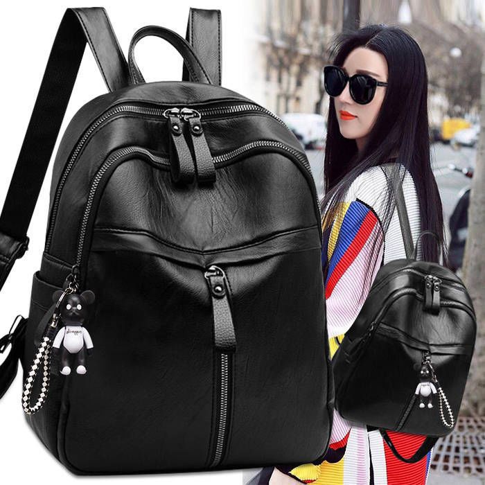 PU-Backpack, large capacity, water-repellent