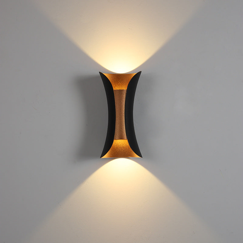 Outdoor wall light IP65 LED up-down aluminum