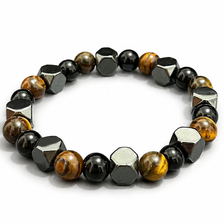 Natural stone bracelet, 8 mm beads