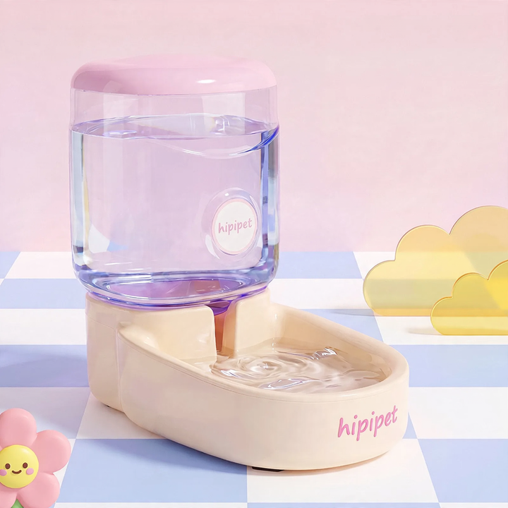 Automatic feeder and water dispenser for pets