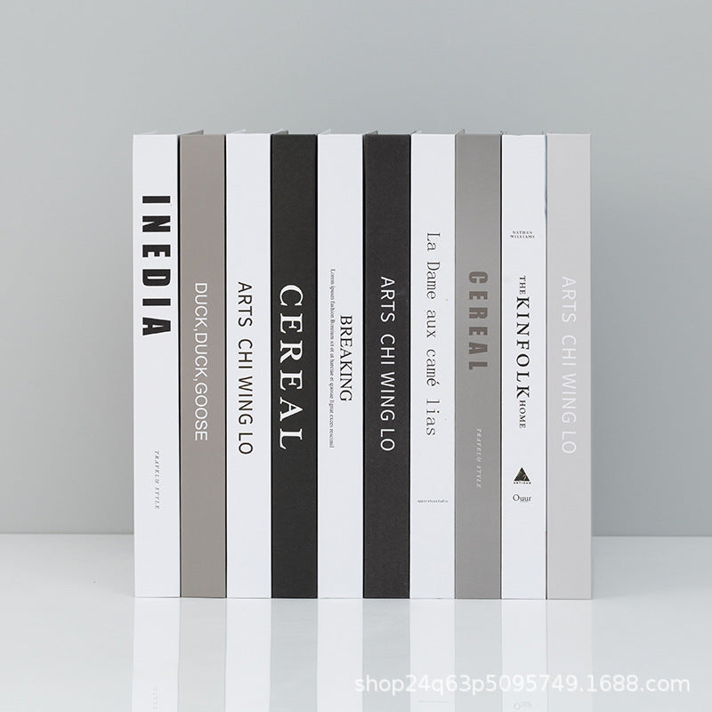 Decorative art book, Nordic-minimalist