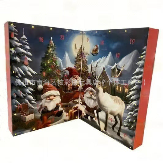 Advent calendar with Christmas gnomes, 24 pieces