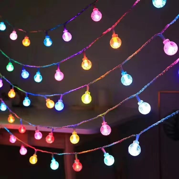 LED string lights with button cell battery, 1–3 m