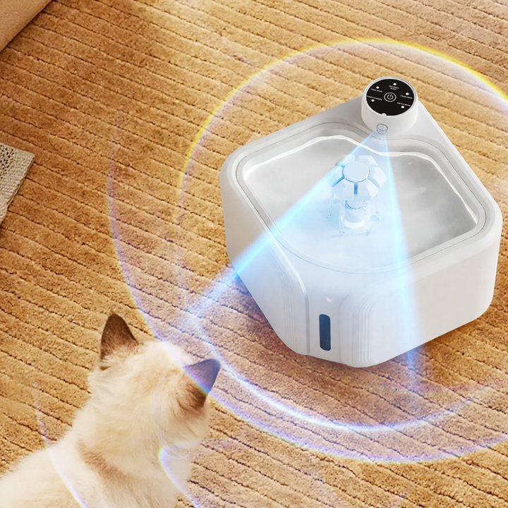 Automatic Pet Drinking Bowl with Sensor, Model CW02