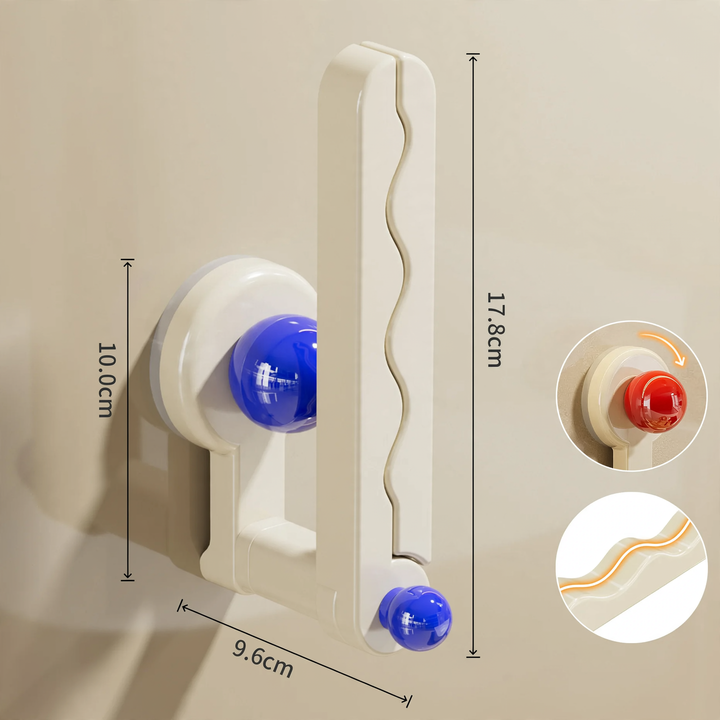 Wall-mounted hairpin organizer