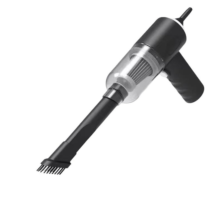 Portable battery vacuum cleaner with blowing function