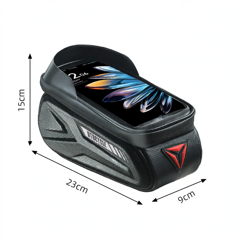 Bicycle top tube frame bag, 2 L