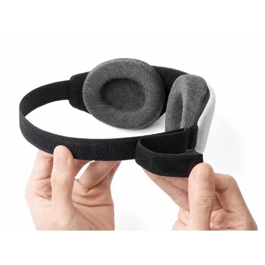 BowLift | DreamFoam 3D – Memory Foam Sleep Mask with Adjustable Eye Cups