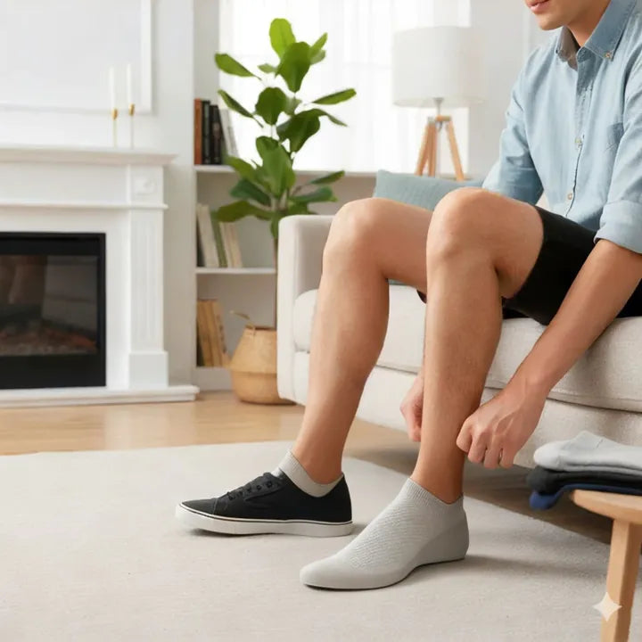 Cut Socks – Moisture-Wicking – Soft Elastic Fibre – Sweat-Free All-Day Comfort – Durable Odour Control Bowlift