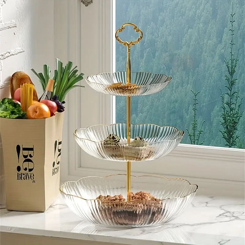 BowLift | 3-Tier Modern Fruit Bowl Organizer