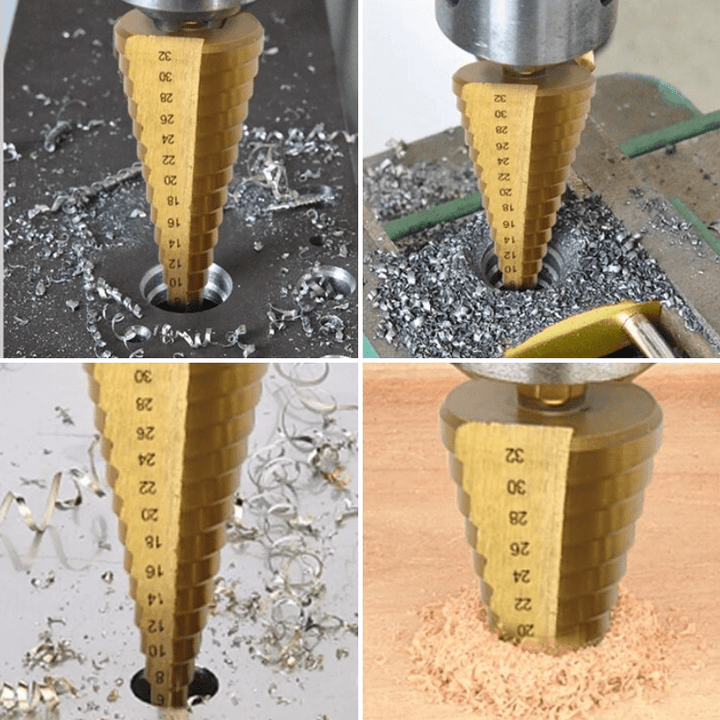 BowLift | SpeedCut Drill Kit – High-Speed Steel Bits for Wood, Plastic, and Metal