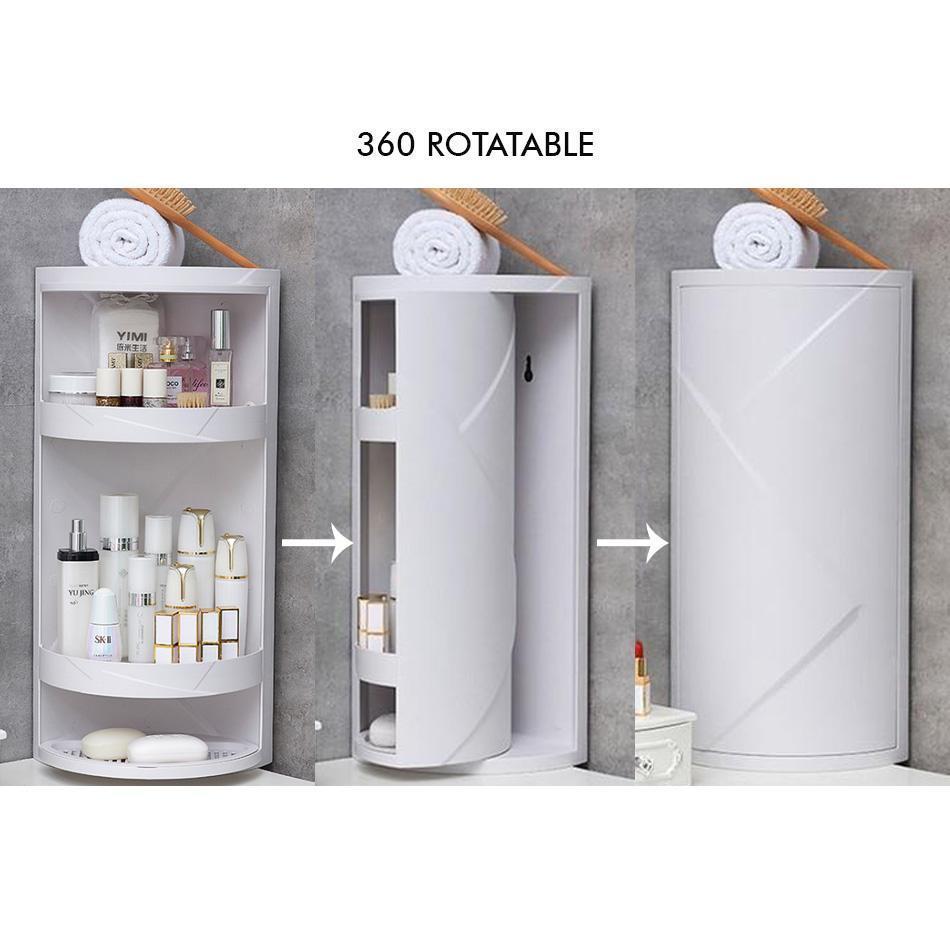 BowLift | Drill-less 360 Corner Shelf