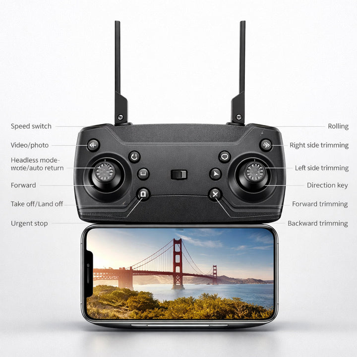 Foldable Drone 4K with/without camera | Bowlift