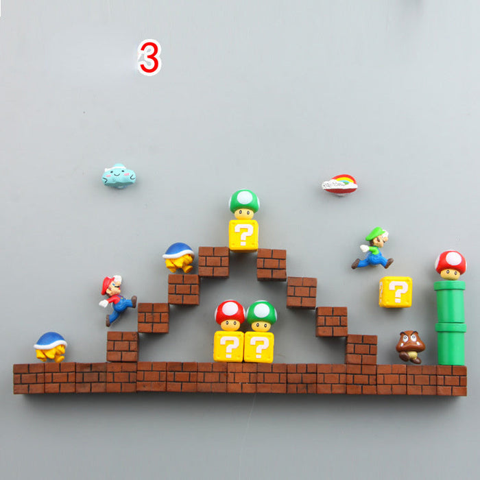 BowLift | MarioMagnet – Cheerful Refrigerator Magnets for Super Mario Fans - Kitchen Decoration