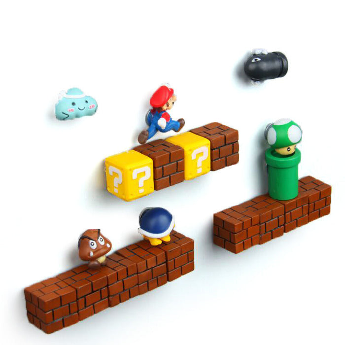 BowLift | MarioMagnet – Cheerful Refrigerator Magnets for Super Mario Fans - Kitchen Decoration