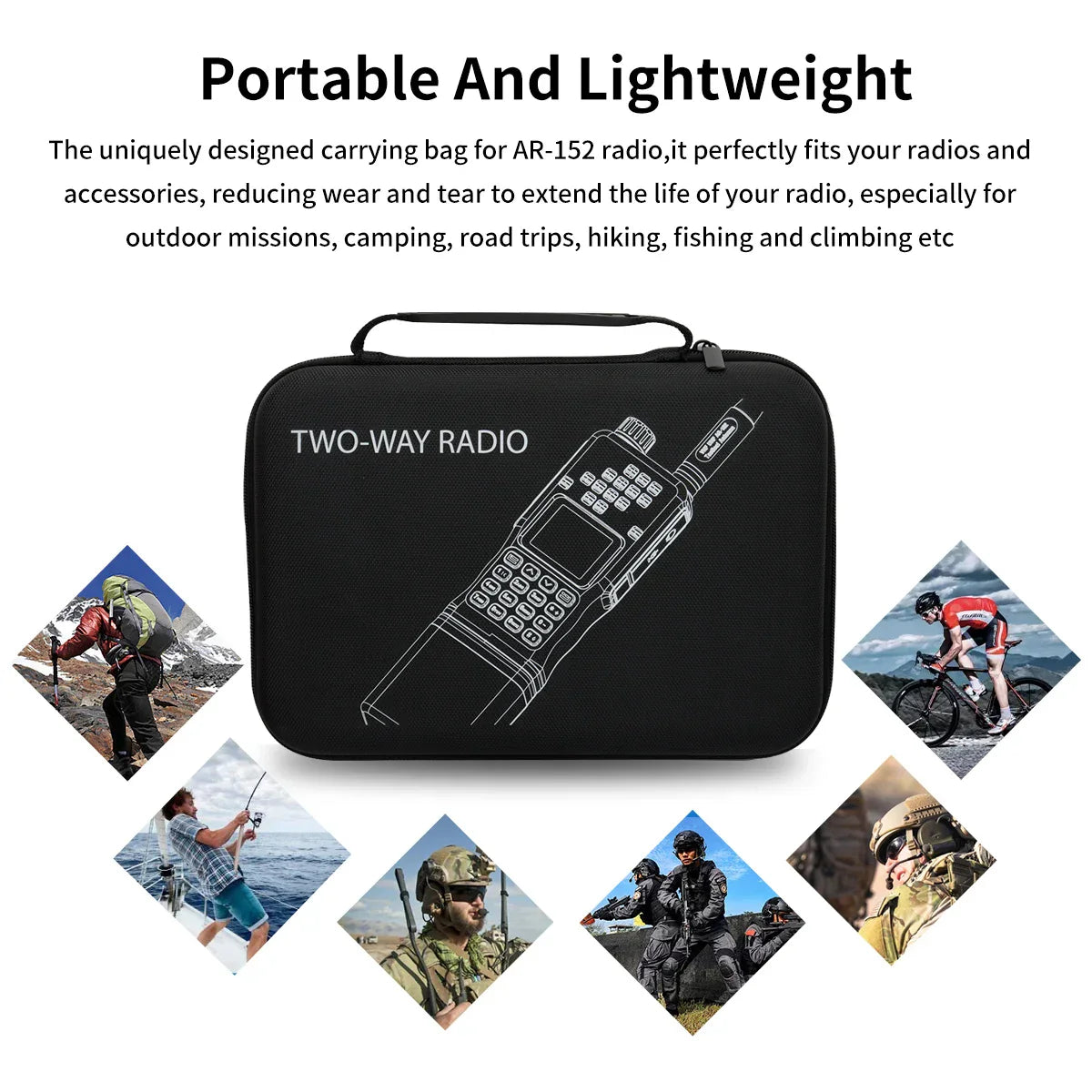 BowLift | Dual-Band Walkie Talkie - CommGuard