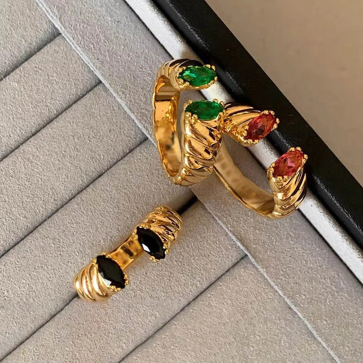 BowLift | Dual Diamond Wrapped Rings