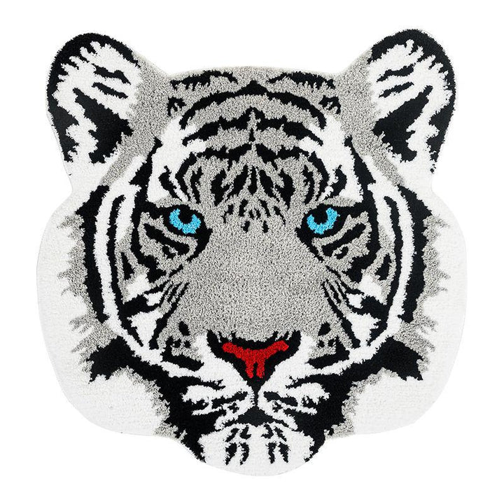 BowLift | Tiger Head Tufted Rug for Living Room and Kids Bedroom