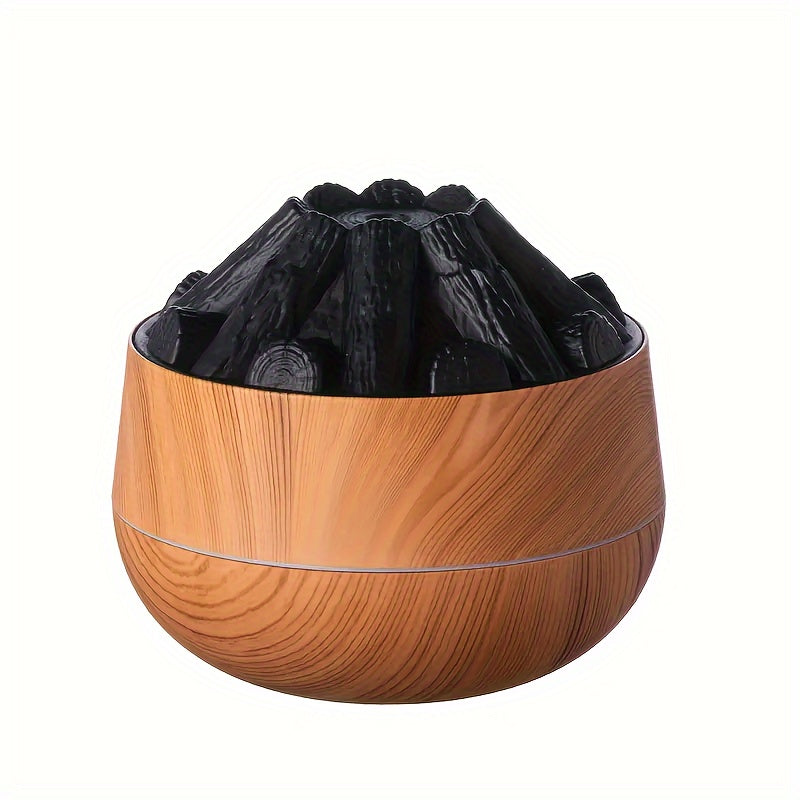BowLift | Fire Diffuser - Mini simulated charcoal fire air humidifier with realistic flame effect