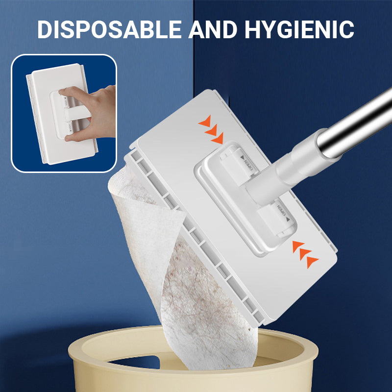 ReachClean Cloth Holder Mop Extendable Hygienic | Bowlift