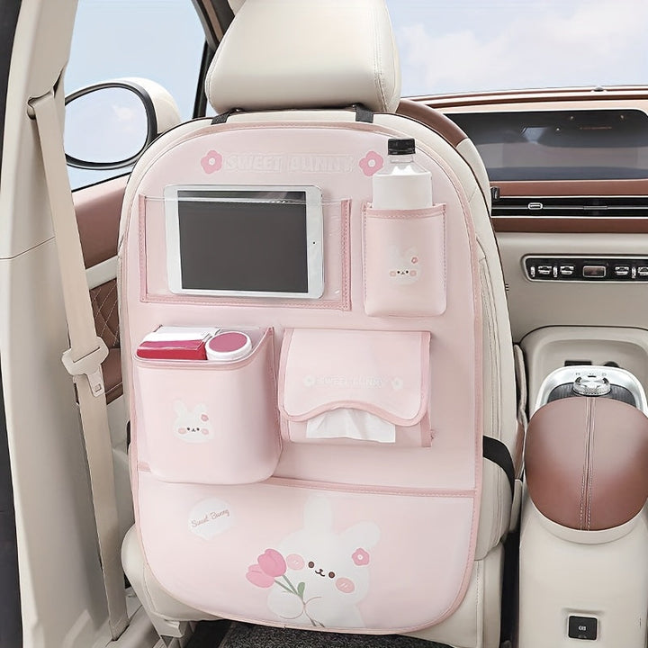 Car Backseat Organizer with many compartments | Bowlift