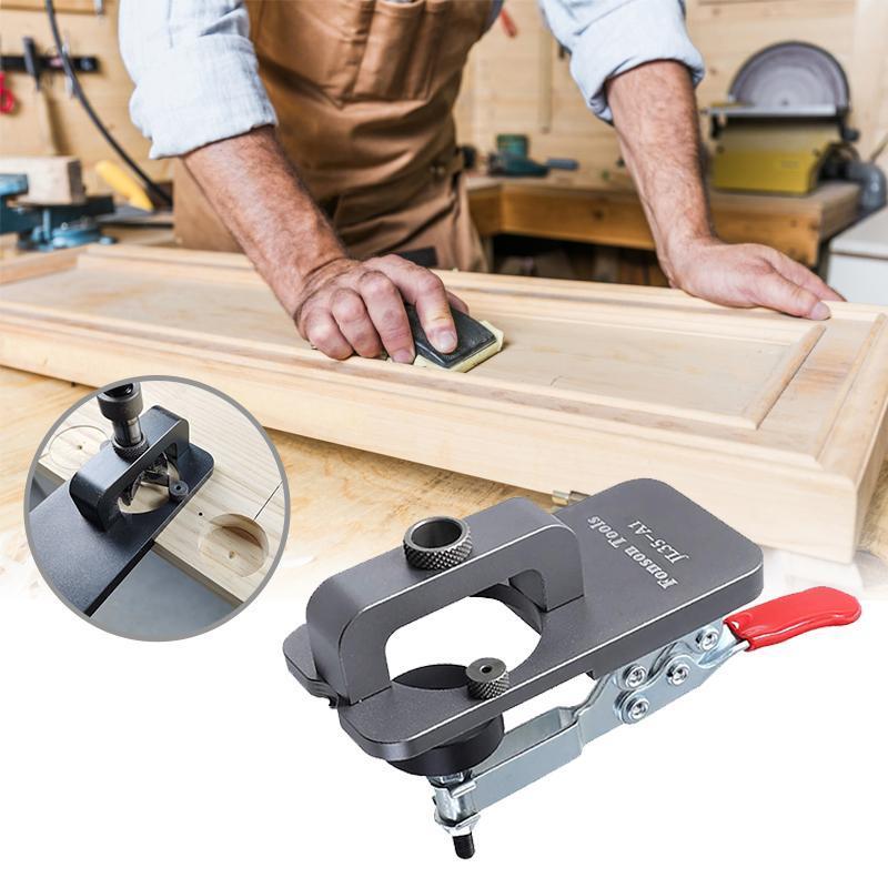 Hidden hinge template 35 mm for woodworking | Bowlift