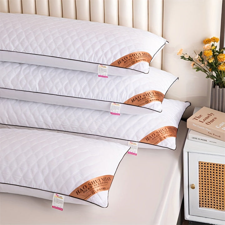 LuxurySoft - Extra Long Hypoallergenic Pillow for Back and Side Sleepers, Soft and BreathaBowlifte, Machine WashaBowlifte | Bowlift