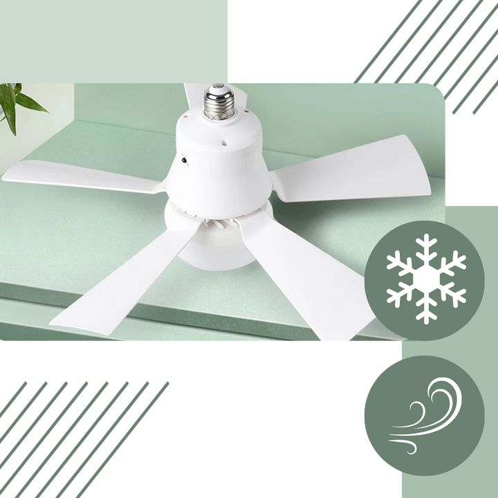 E27 Socket Fan Light | Bowlift