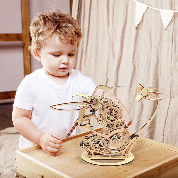 BowLift | 3d Wooden Mechanical Hummingbird