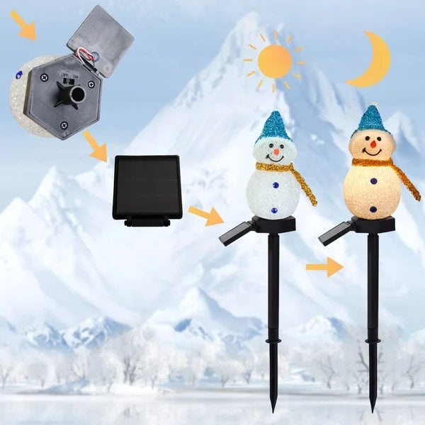 BowLift | LumiFrost – The Solar-Powered Snowman That Brightens Your Winter Evenings