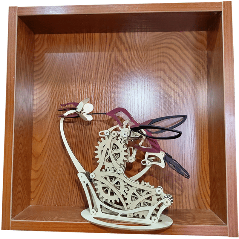 BowLift | 3d Wooden Mechanical Hummingbird
